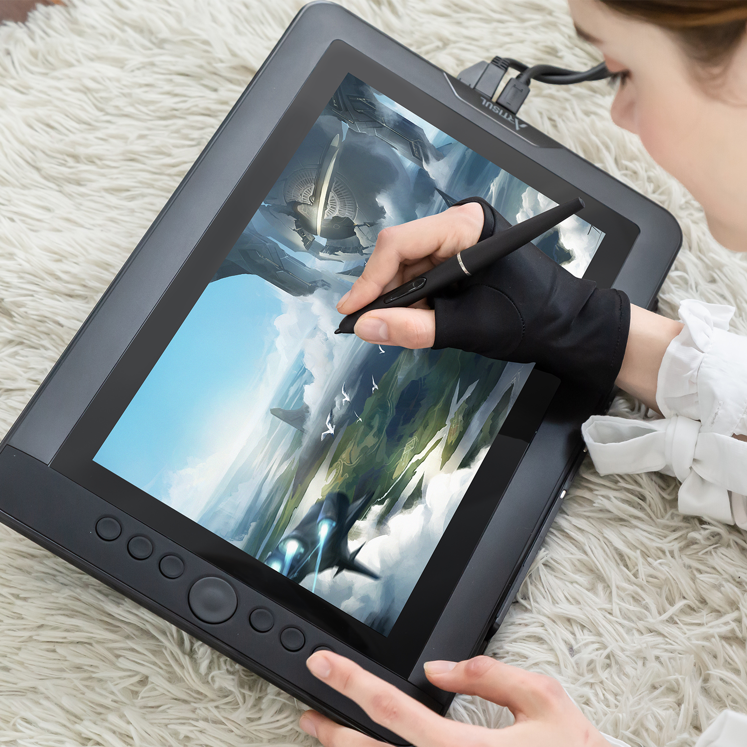 Artisul D13S 13.3-Inch Pen Display with 6 Customized Press Keys Artisul D13S 13.3-Inch Pen Display with 6 Customized Press Keys